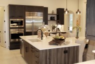 Montverde, Transitional Bi-level Island Kitchen 02      